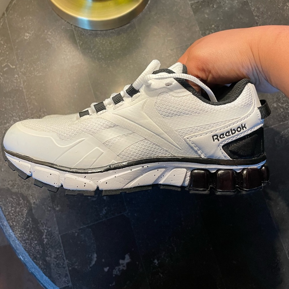 Reebok Boys Jet Dashride AR30151 White Running Shoes Sneakers Size 13K